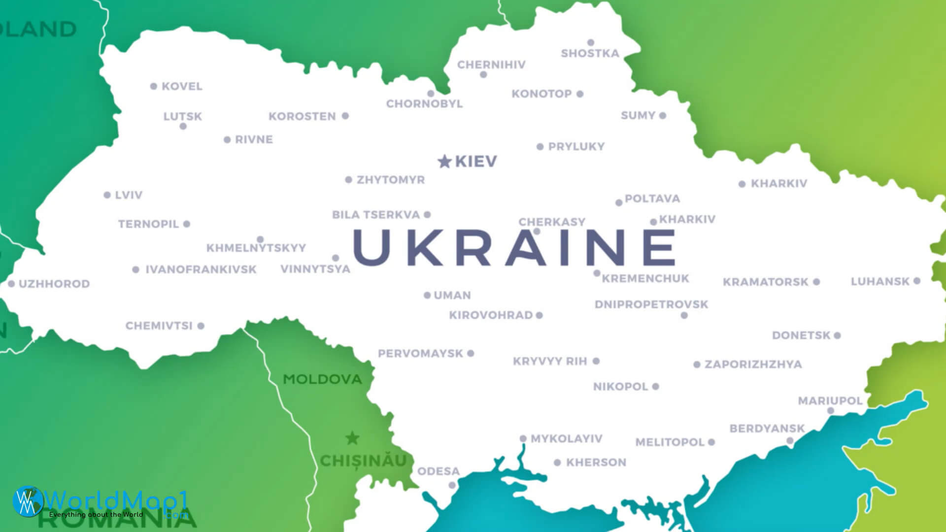 Carte Marioupol Ukraine